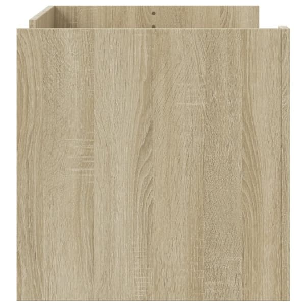 vidaXL Salongbord sonoma eik 100x50x50 cm konstruert tre