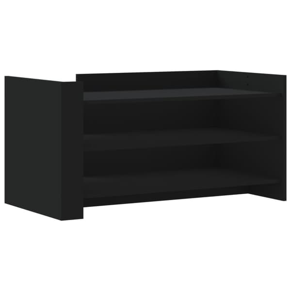 vidaXL sofabord 100x50x50 cm konstrueret træ sort