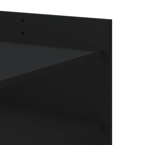vidaXL sofabord 100x50x50 cm konstrueret træ sort
