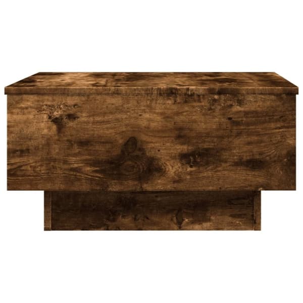 vidaXL Salongbord røkt eik 60x45x31 cm konstruert tre
