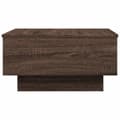 Miniatyrbillede 6 af 11: vidaXL sofabord 60x45x31 cm konstrueret træ brun egetræsfarve