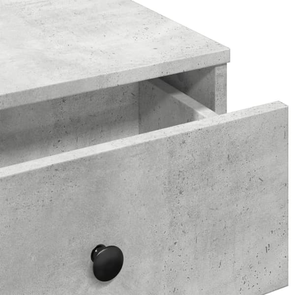 vidaXL sofabord 60x45x31 cm konstrueret træ betongrå