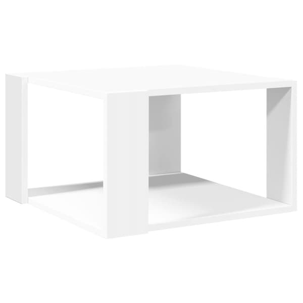 vidaXL sofabord 51,5x51,5x30 cm konstrueret træ hvid