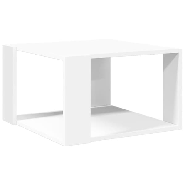 vidaXL sofabord 51,5x51,5x30 cm konstrueret træ hvid