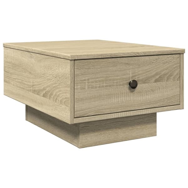 vidaXL sofabord 60x45x31 cm konstrueret træ sonoma-eg