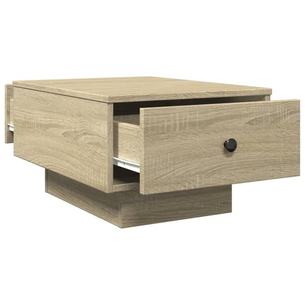 vidaXL sofabord 60x45x31 cm konstrueret træ sonoma-eg