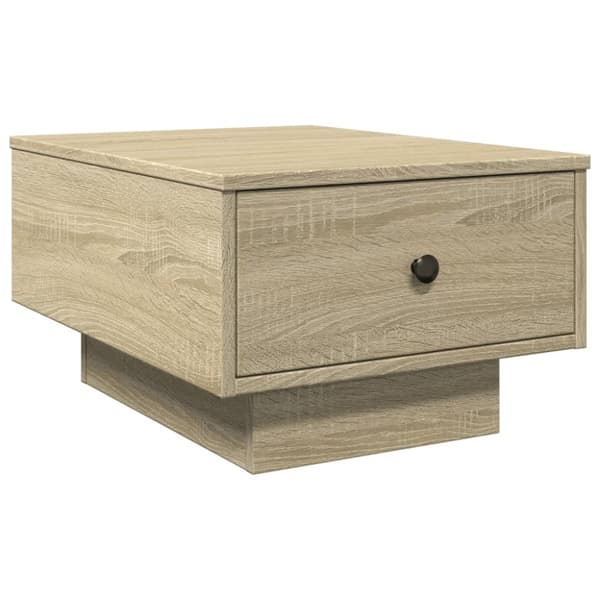 vidaXL sofabord 60x45x31 cm konstrueret træ sonoma-eg