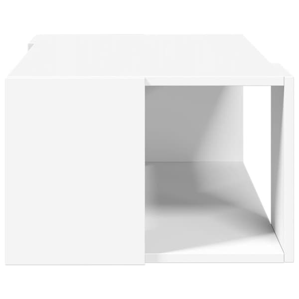 vidaXL sofabord 89,5x48x30 cm konstrueret træ hvid