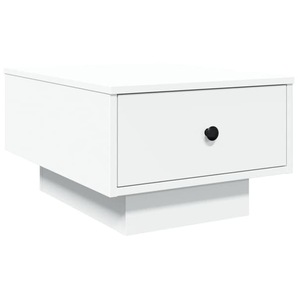 vidaXL sofabord 60x45x31 cm konstrueret træ hvid