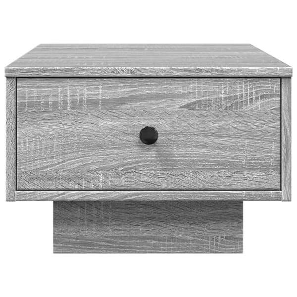 vidaXL Soffbord grå sonoma 60x45x31 cm konstruerat trä
