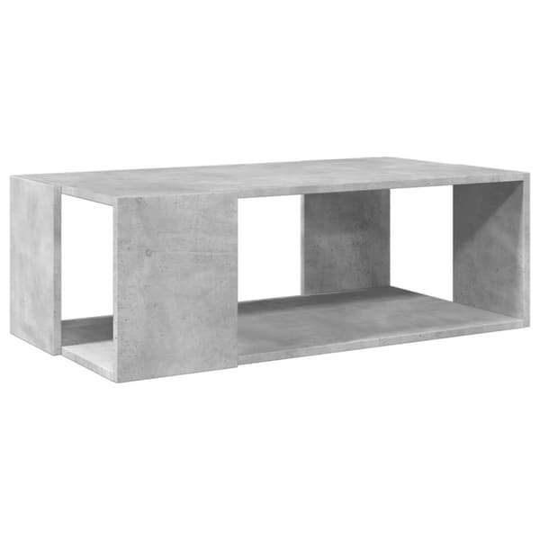 vidaXL Salongbord betonggrå 89,5x48x30 cm konstruert tre