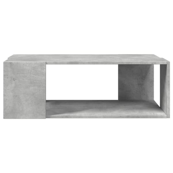vidaXL Salongbord betonggrå 89,5x48x30 cm konstruert tre
