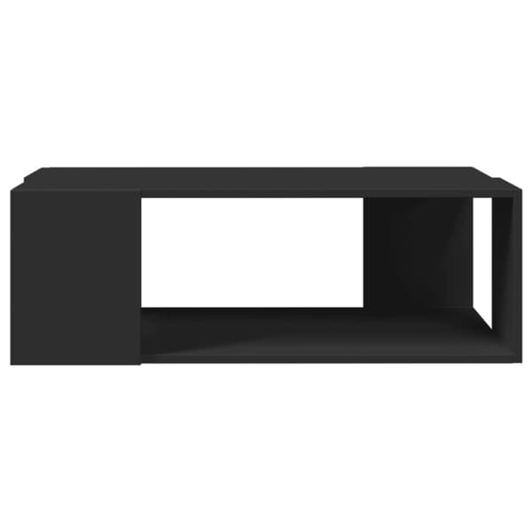 vidaXL Salongbord svart 89,5x48x30 cm konstruert tre