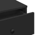 Miniatyrbilde 9 av 11: vidaXL Salongbord svart 60x45x31 cm konstruert tre