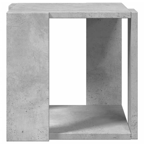 vidaXL Salongbord betonggrå 32x32x30 cm konstruert tre