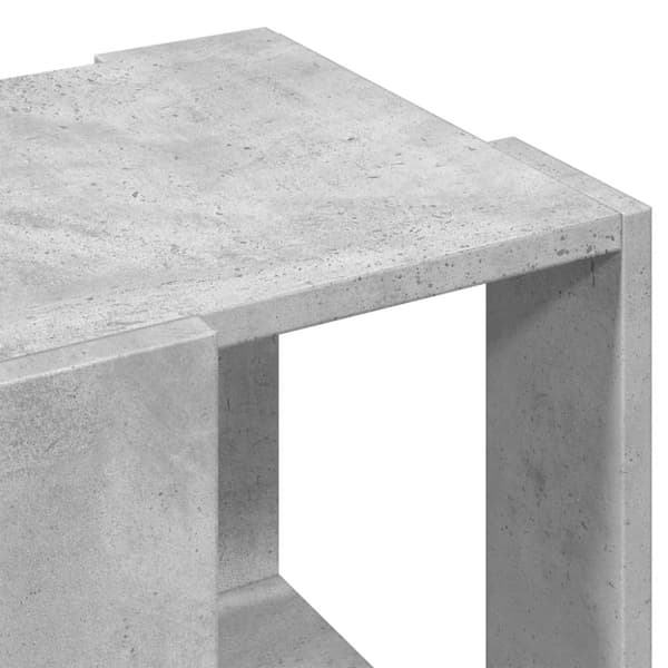vidaXL Salongbord betonggrå 32x32x30 cm konstruert tre