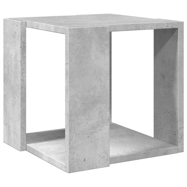 vidaXL Salongbord betonggrå 32x32x30 cm konstruert tre