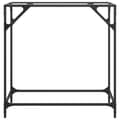 Miniatyrbillede 5 af 11: vidaXL konsolbord med transparent glastop 80x35x81 cm stål