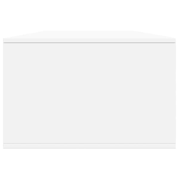 vidaXL Salongbord hvit 102x55x35 cm konstruert tre