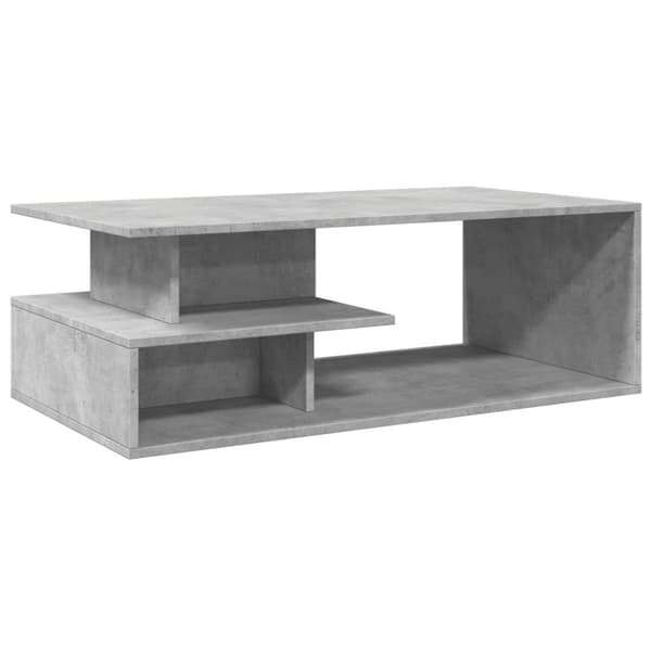 vidaXL sofabord 102x55x35 cm konstrueret træ betongrå