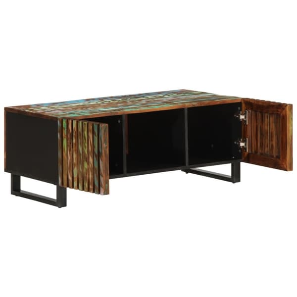 vidaXL sofabord 100x55x40 cm massivt akacietræ