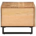Miniatyrbillede 3 af 10: vidaXL sofabord 80x51x40 cm massivt ru mangotræ