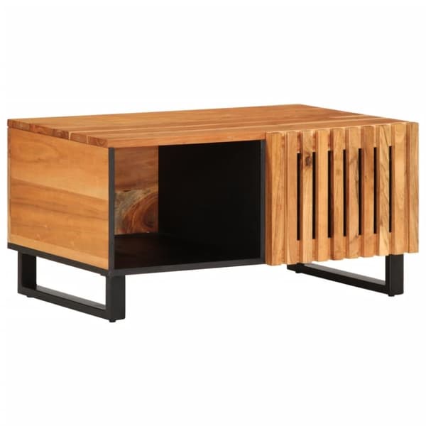 vidaXL sofabord 80x51x40 cm massivt akacietræ