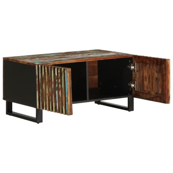 vidaXL sofabord 80x51x40 cm massivt akacietræ