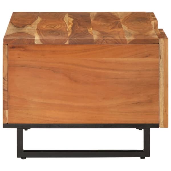 vidaXL sofabord 100x55x40 cm massivt akacietræ