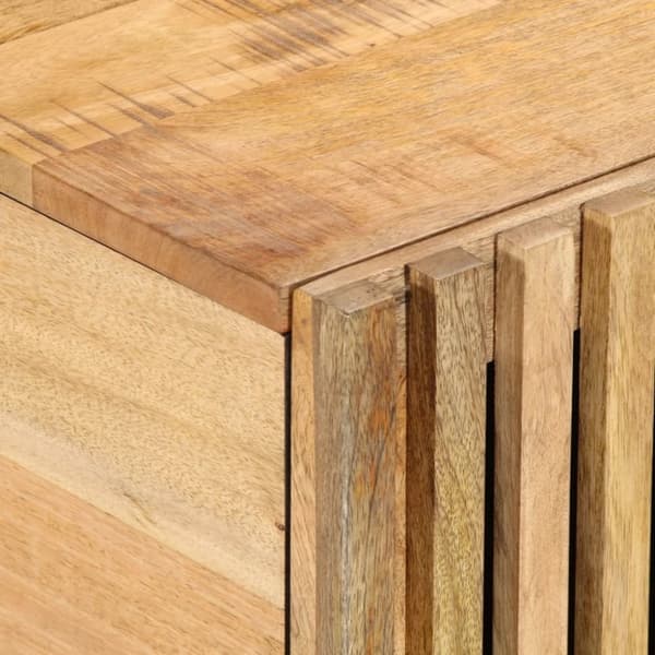 vidaXL Salongbord 80x51x40 cm grovt heltre mangotre