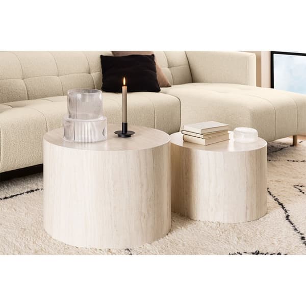 Dice soffbord set beige.