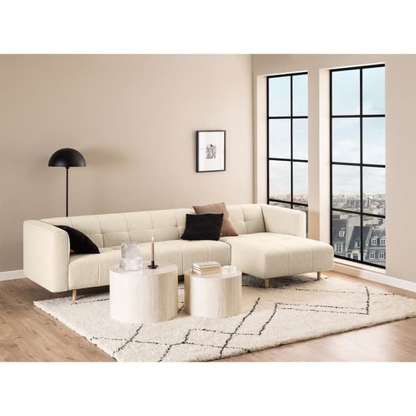 Dice soffbord set beige.