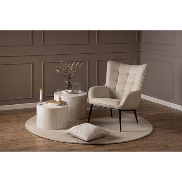Dice soffbord set beige.
