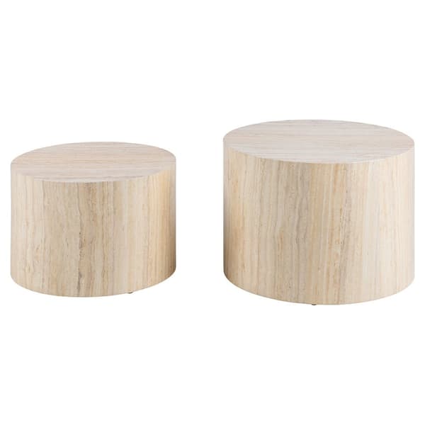 Dice soffbord set beige.