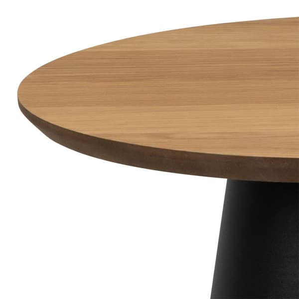 Soli soffbord Ø45cm ek dekor.