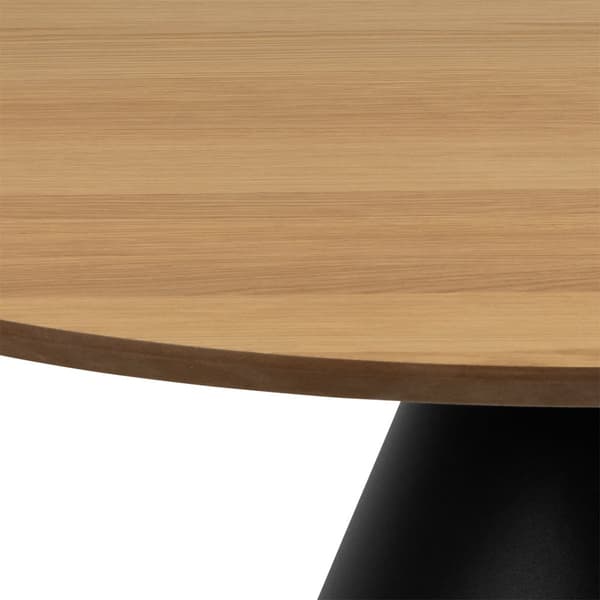 Soli sofabord Ø85cm eik dekor.