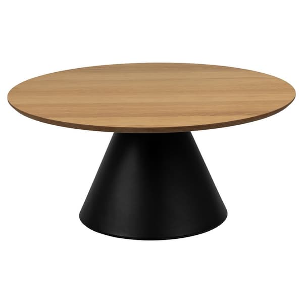Soli sofabord Ø85cm eik dekor.