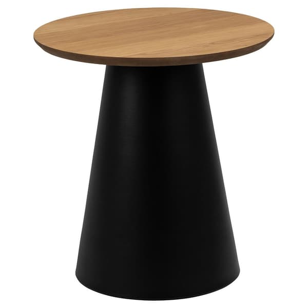 Soli sofabord Ø45cm eik dekor.
