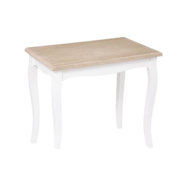Set med 2 Atmosphera "Chrysta" häckbord - Vit