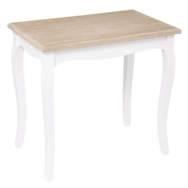 Set med 2 Atmosphera "Chrysta" häckbord - Vit