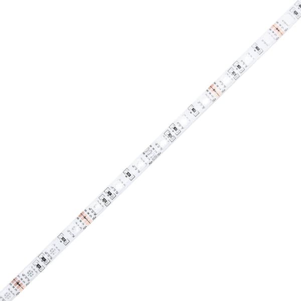 vidaXL sofabord med Infinity LED-lys 116x69x40 cm sonoma-eg