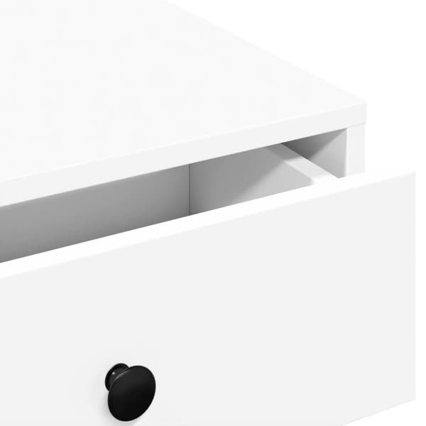 vidaXL Soffbord vit 90x90x28 cm konstruerat trä