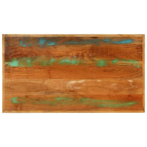 vidaXL sofabord 100x55x45 cm massivt genbrugstræ