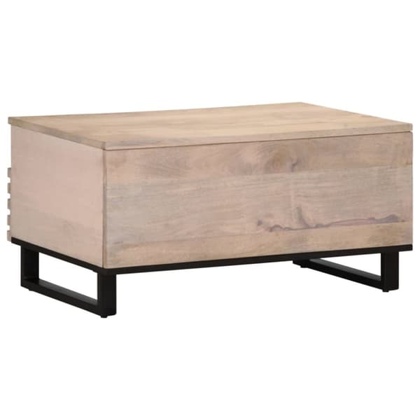 vidaXL sofabord 80x55x40 cm massivt mangotræ