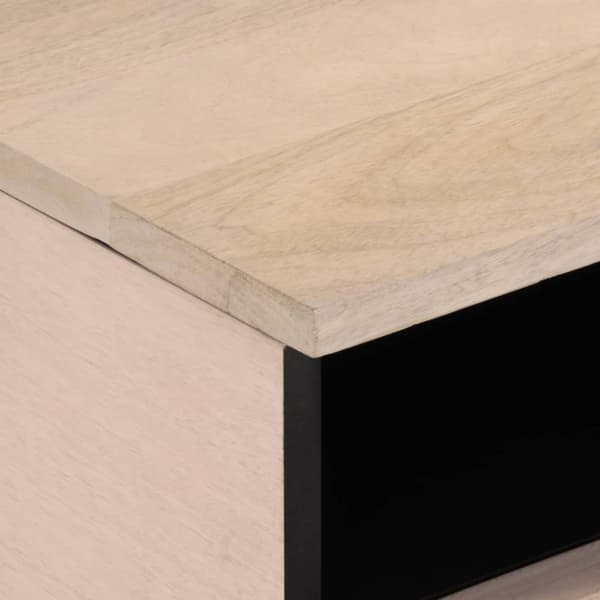 vidaXL sofabord 80x55x40 cm massivt mangotræ
