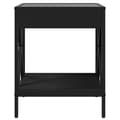 Miniatyrbillede 7 af 11: vidaXL sofabord med Infinity LED-lys 40x40x49 cm sort