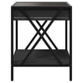 Miniatyrbillede 8 af 11: vidaXL sofabord med Infinity LED-lys 40x40x49 cm sort