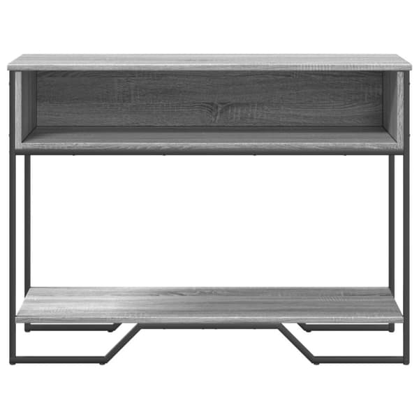 vidaXL Avlastningsbord grå sonoma 100x35x74,5 cm konstruerat trä