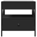 Miniatyrbilde 7 av 11: vidaXL Salongbord med Infinity LED svart 50x50x51 cm