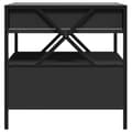 Miniatyrbilde 9 av 11: vidaXL Salongbord med Infinity LED svart 50x50x51 cm